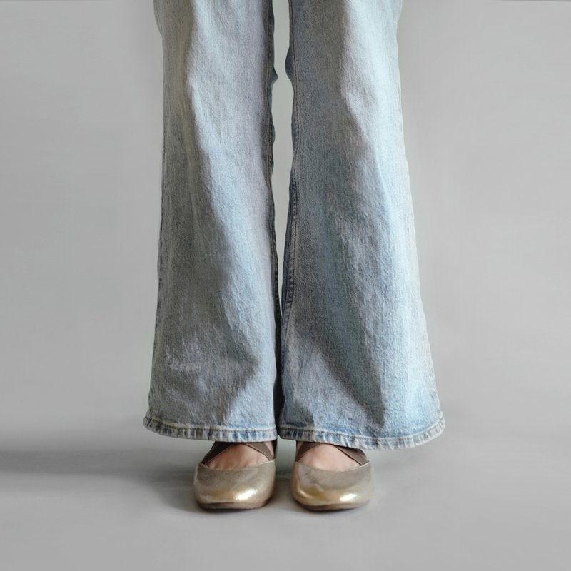 轻芭蕾 Gold (金) Ballet.X 特别版 | WL - 玛莉珍鞋 - 其他材质 金色