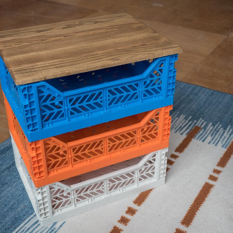 土耳其Aykasa折叠收纳篮(M)-英雄蓝 - 收纳用品 - 塑料 