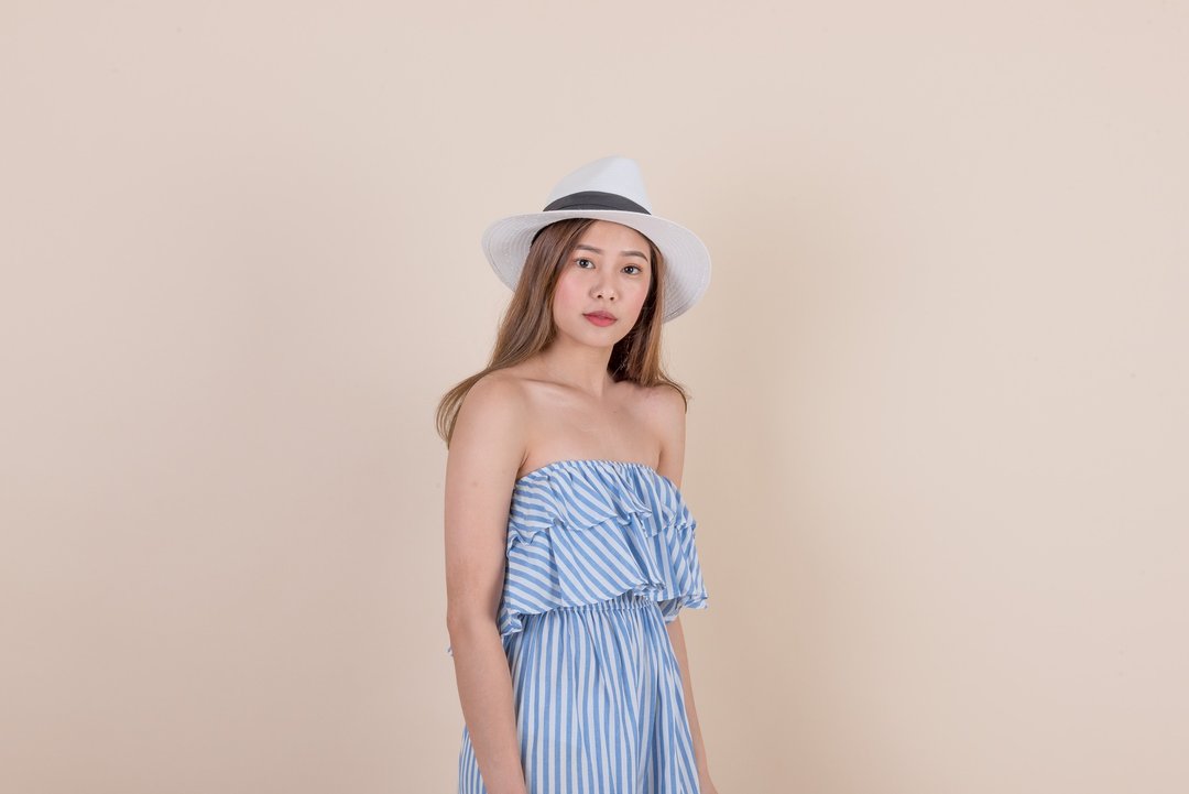 Hanna Hat (White) - 帽子 - 其他材质 白色
