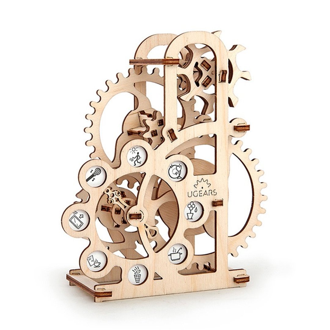 /Ugears/ 乌克兰木制模型 幸运轮转盘 Dynamometer - 桌游/玩具 - 木头 