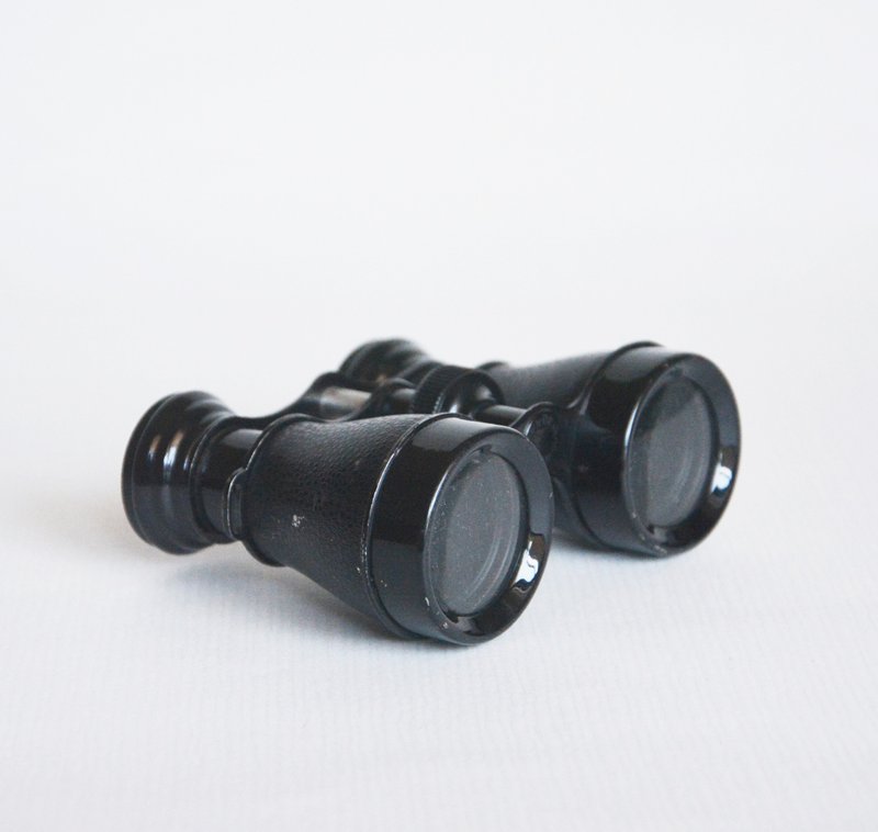 早期德国旧货 古董黑色望远镜 - 摆饰 - 其他金属 黑色