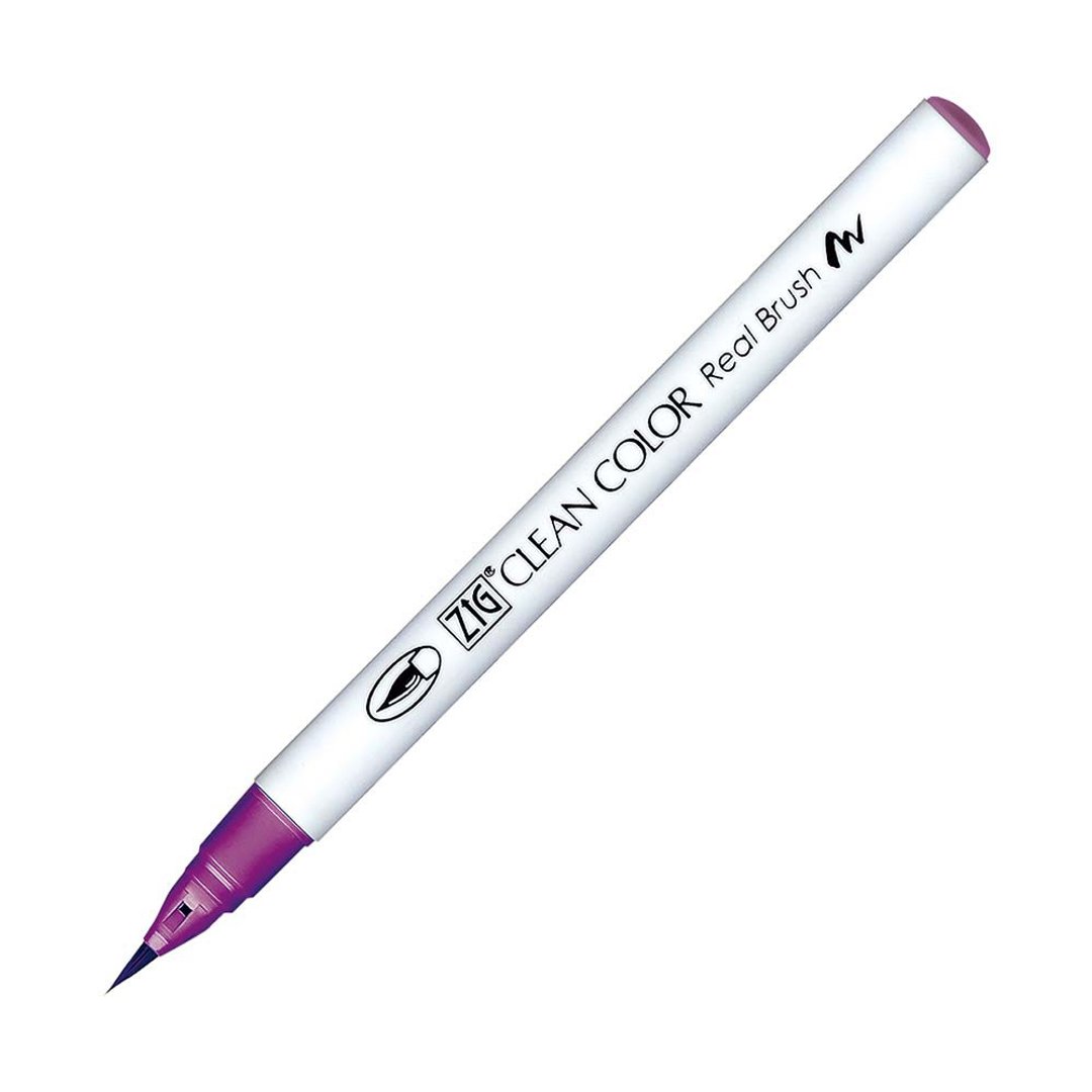 【Kuretake 日本吴竹】ZIG 彩绘毛笔 Deep Red Grape - 其他书写用品 - 其他材质 
