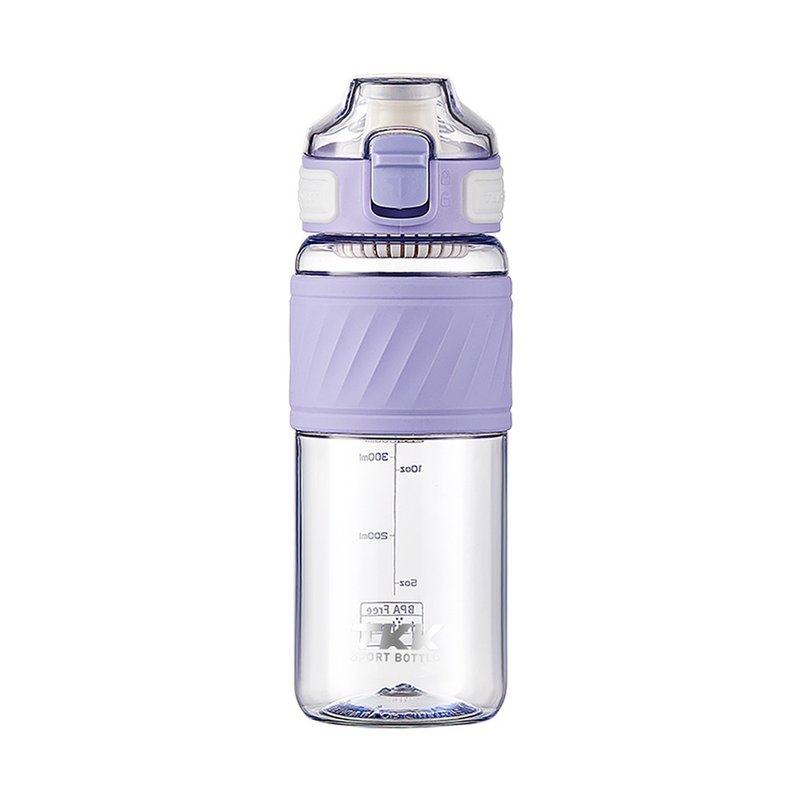 【TKK】美国进口Tritan哈仑系列 手提式运动水壶 600ML-风铃紫 - 水瓶/水壶 - 其他材质 紫色