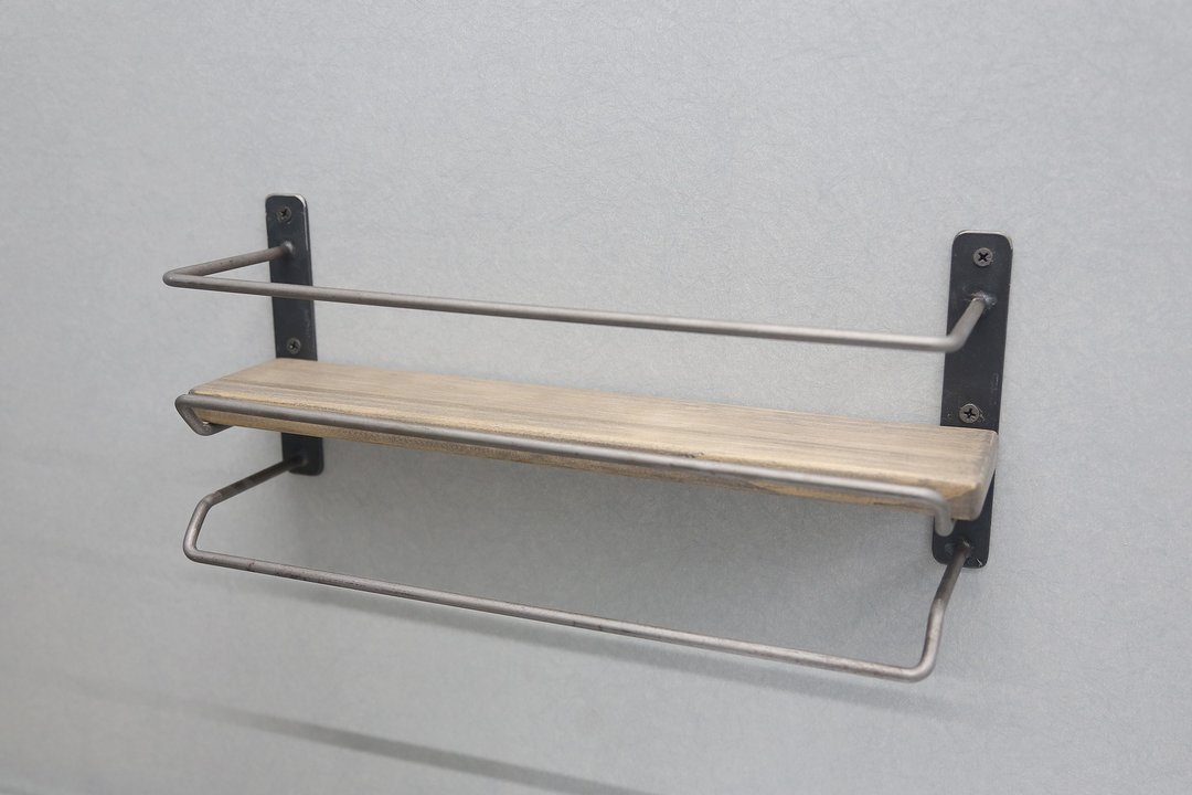 怀旧黑铁件系列*细铁置物小层架 - 收纳用品 - 其他金属 