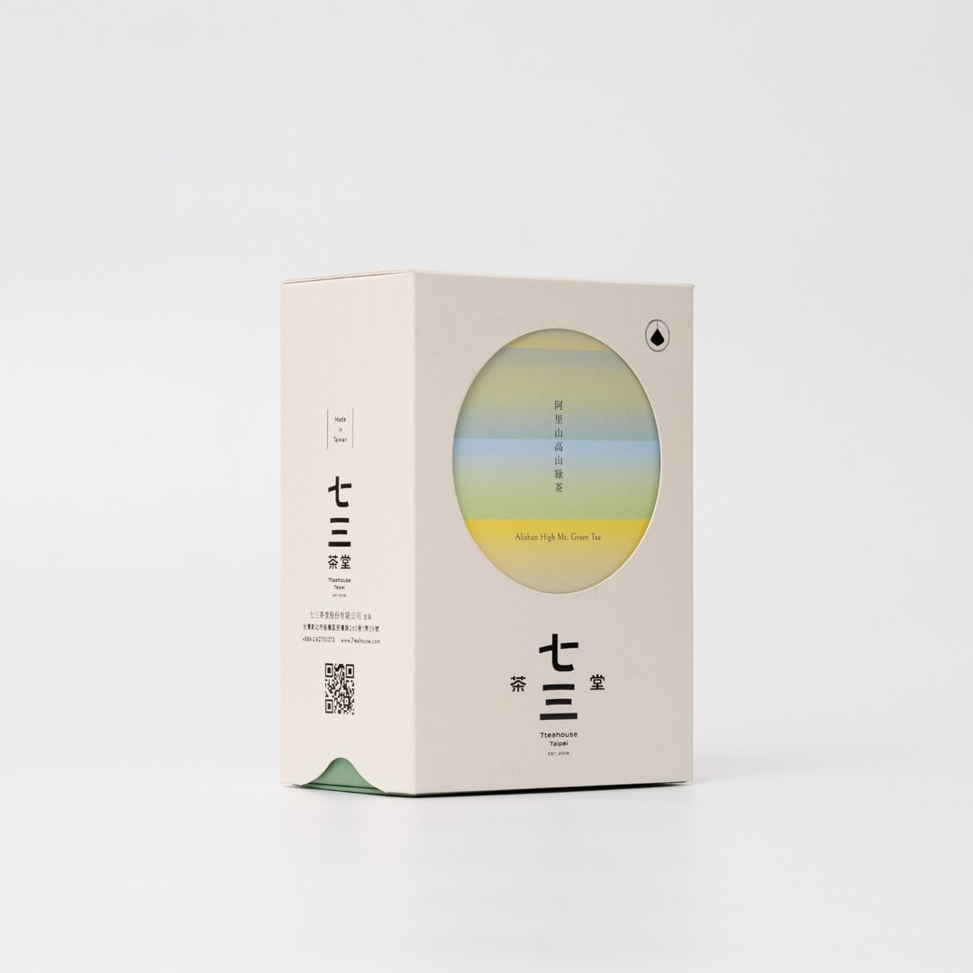 七三茶堂 立体茶包丨阿里山高山绿茶 8单入–精装盒 - 茶 - 纸 白色