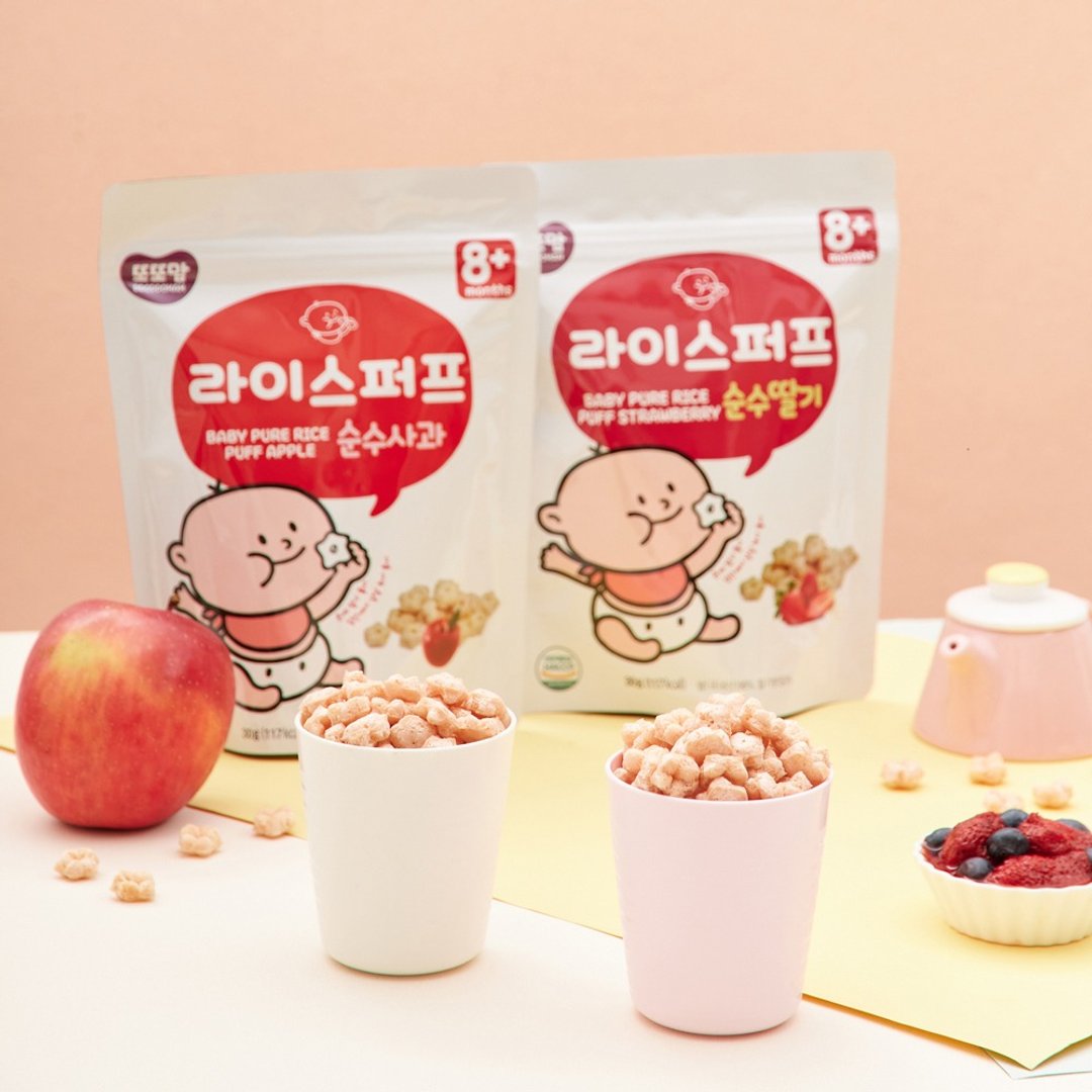 韩爸田园日记-宝宝星缤乐系列-米星星 - 零食/点心 - 新鲜食材 多色