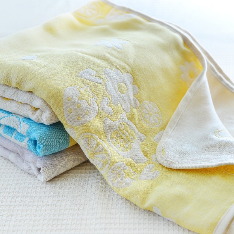 4重纱舒眠呼呼睡盖毯75x100cm幼儿园午睡被宝宝盖毯 OPP袋包装 - 婴儿床上用品 - 棉．麻 