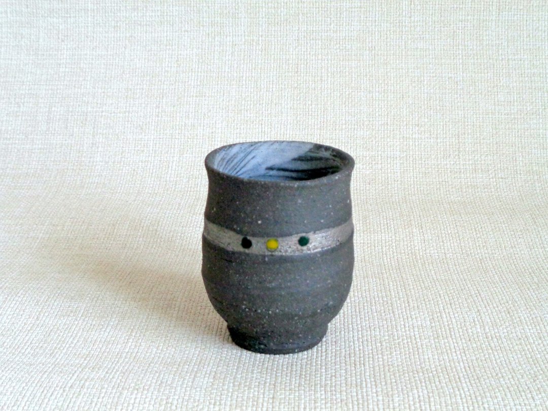 茶杯银彩 - 茶具/茶杯 - 陶 灰色