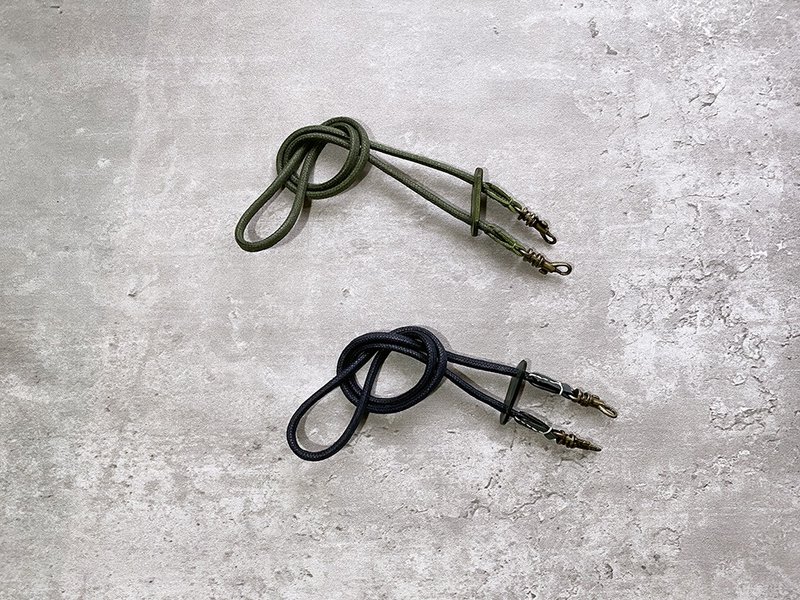 手工蜡绳皮革收边口罩绳(乙条) - 挂绳/吊绳 - 棉．麻 多色