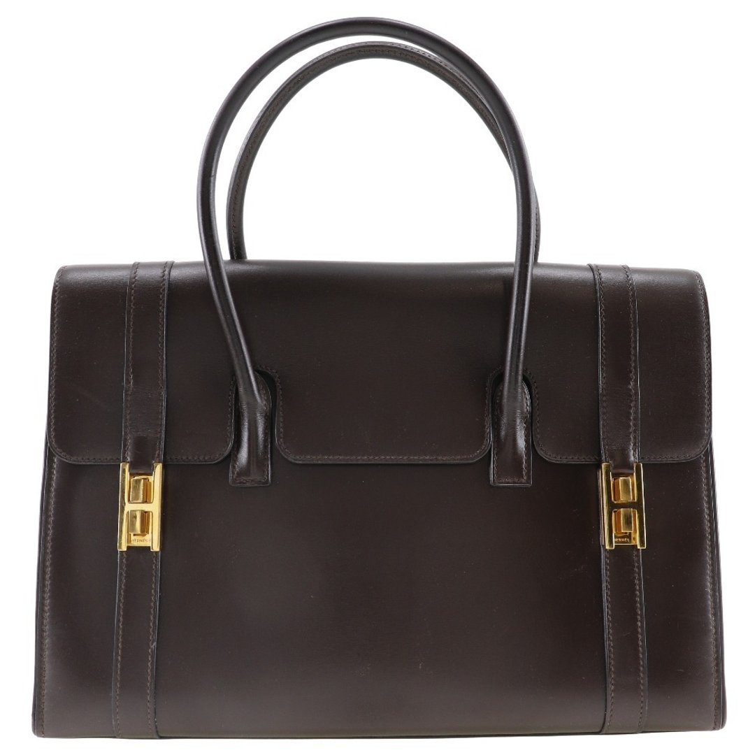 【日本直送】爱马仕 HERMES DRAG 30 手提包 Box Calf 皮革 棕色 女仕【二手】 - 手提包/手提袋 - 真皮 咖啡色