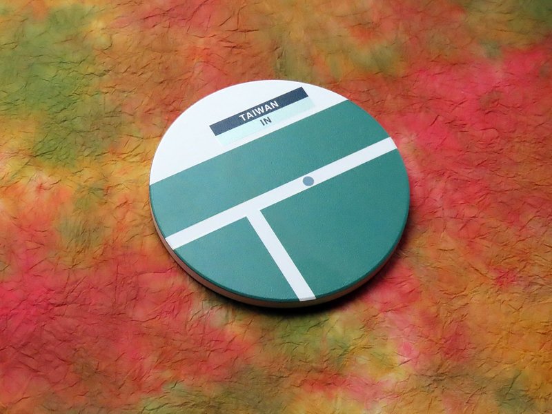 Taiwan IN 杯垫 - 杯垫 - 陶 绿色