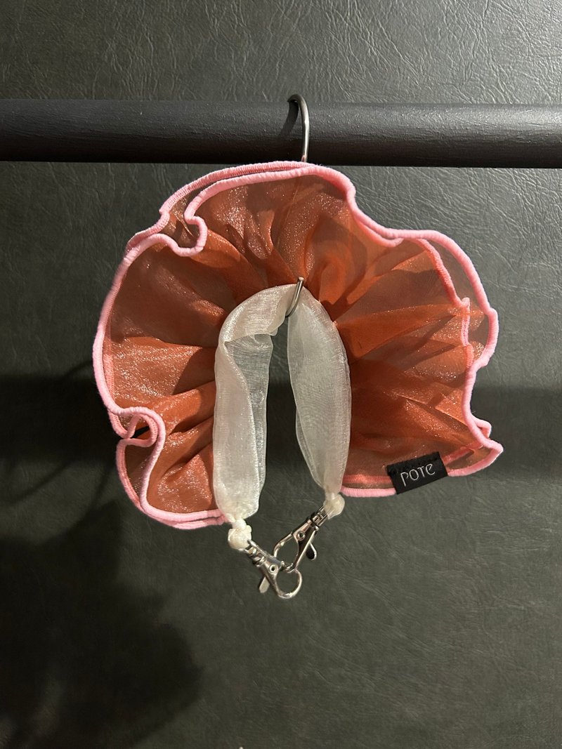 荷叶边细肩带 - 手提包/手提袋 - 聚酯纤维 多色