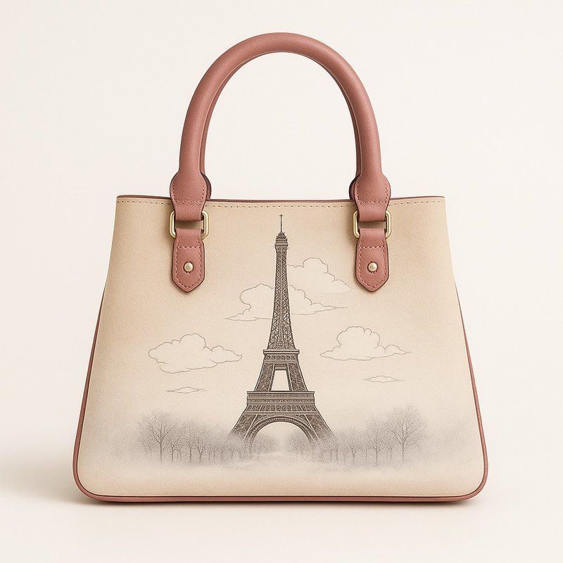 Lumi 柔雾托特包 - 手提包/手提袋 - 其他材质 粉红色