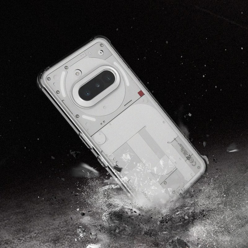 solide 索力得 MOLA Nothing Phone(3a) 防摔双料保护壳 - 手机壳/手机套 - 其他材质 透明