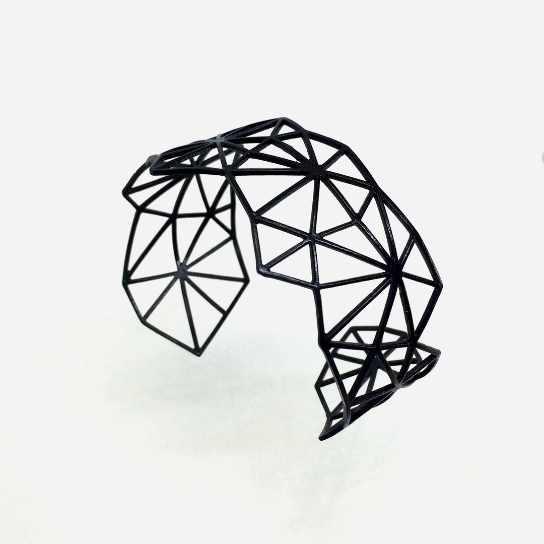 PRISM bangle Black - 手链/手环 - 其他金属 黑色