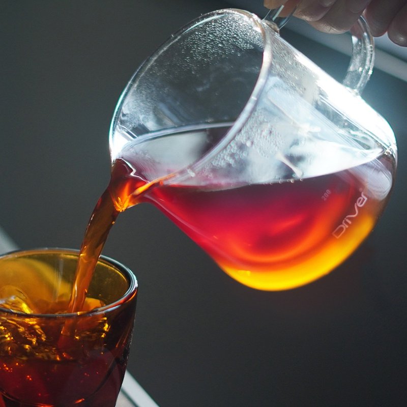 独特的波形纹理丨Driver 波纹耐热玻璃壶-400ml - 咖啡壶/周边 - 玻璃 透明