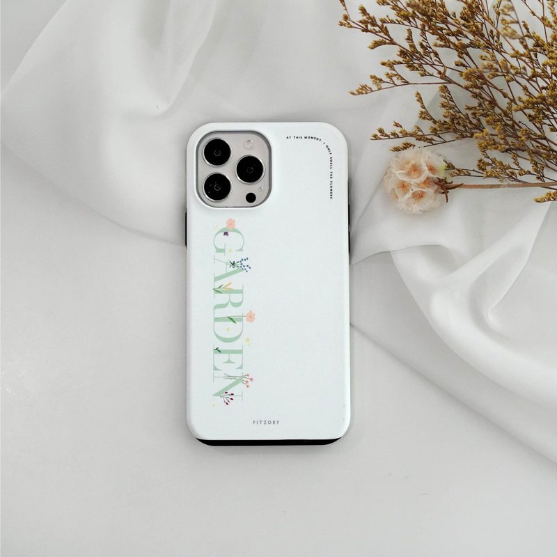 【FITZORY】春夏花园系列 - Garden | iPhone壳 - 手机壳/手机套 - 塑料 白色