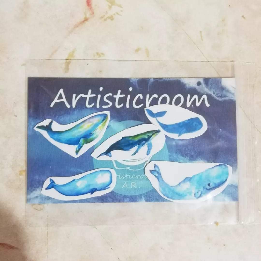 补运费商品 - 海洋生物纹身贴纸 no. 10 - 非实体商品 - 其他材质 