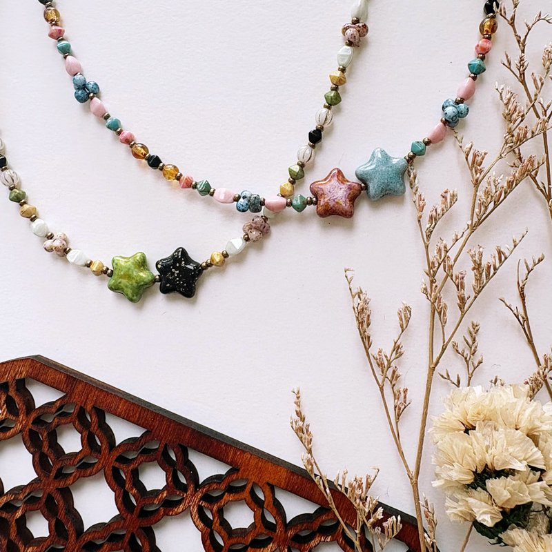 星星好朋友 - 项链 - 其他材质 
