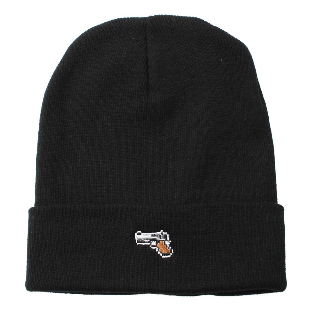 1911  豆豆帽 休闲帽（黑）BEANIE #BLACK - 帽子 - 棉 黑色