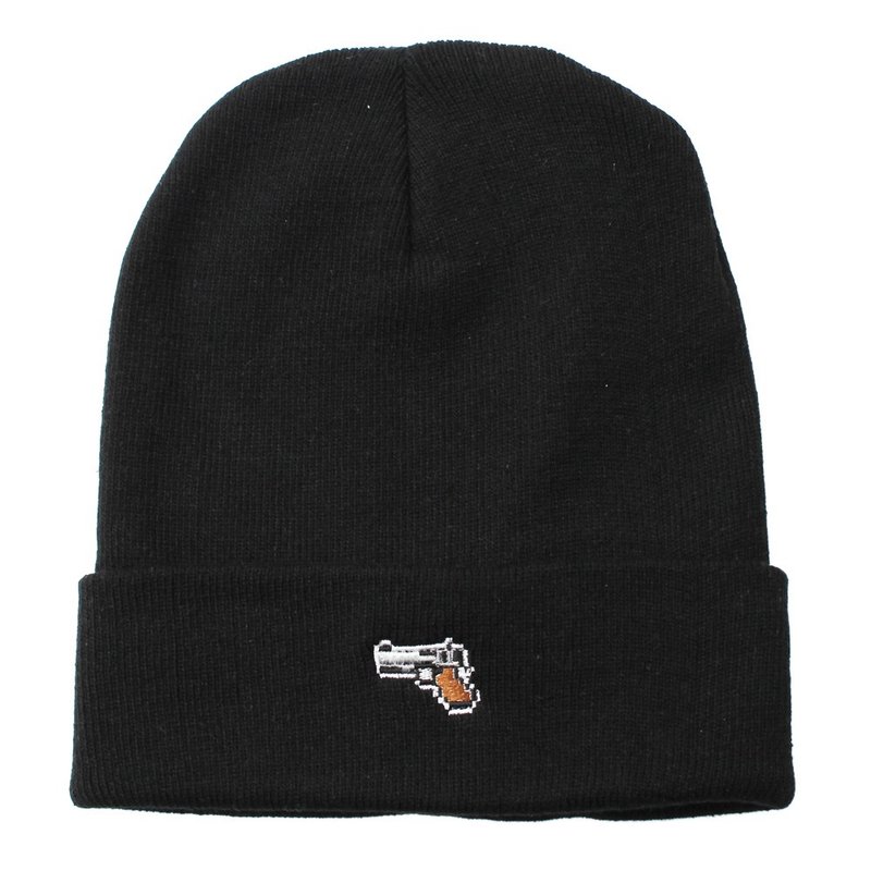 1911  豆豆帽 休闲帽（黑）BEANIE #BLACK - 帽子 - 棉．麻 黑色