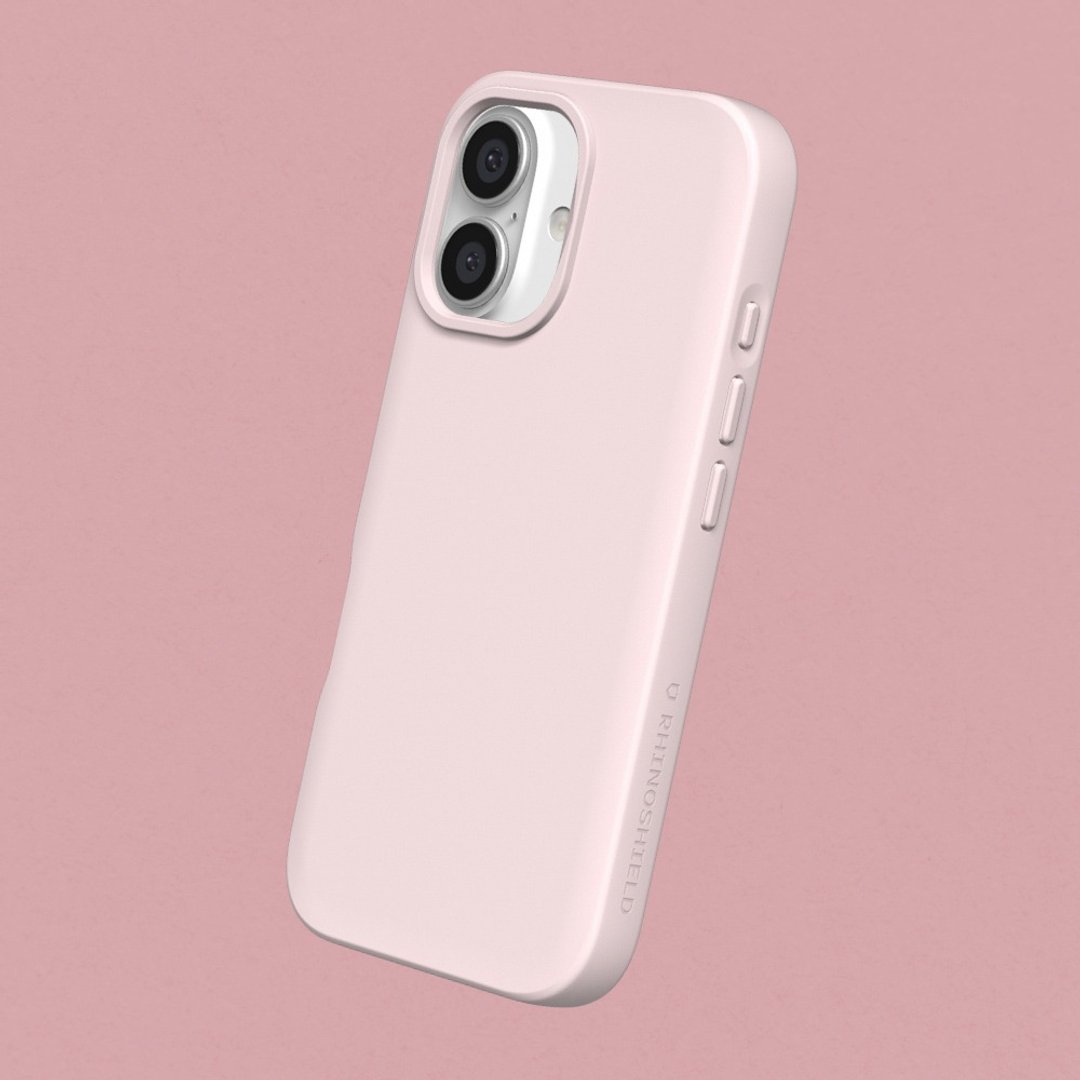 SolidSuit经典防摔手机壳/雪酪粉 for iPhone 16系列 - 手机壳/手机套 - 塑料 粉红色