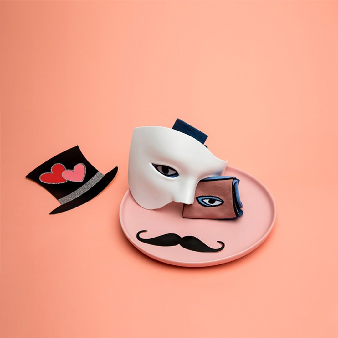 【情人节礼盒】DashinSocks奇思妙想系列幻想者男女 - 袜子 - 棉 多色