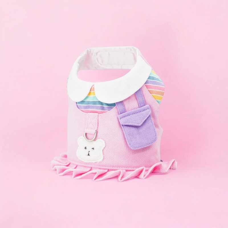 Bear Girls | 宠物时尚胸背衣 - 衣/帽 - 聚酯纤维 紫色