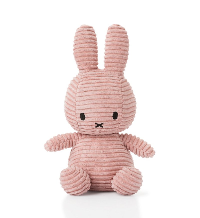 Bon Ton Toys | Miffy 米飞兔 灯芯绒娃娃 粉红 23cm - 玩偶/公仔 - 其他材质 粉红色