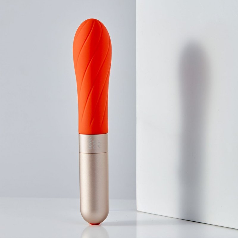 【环保首选】Grá - 扭纹阴道按摩棒 - 情趣用品 - 硅胶 多色