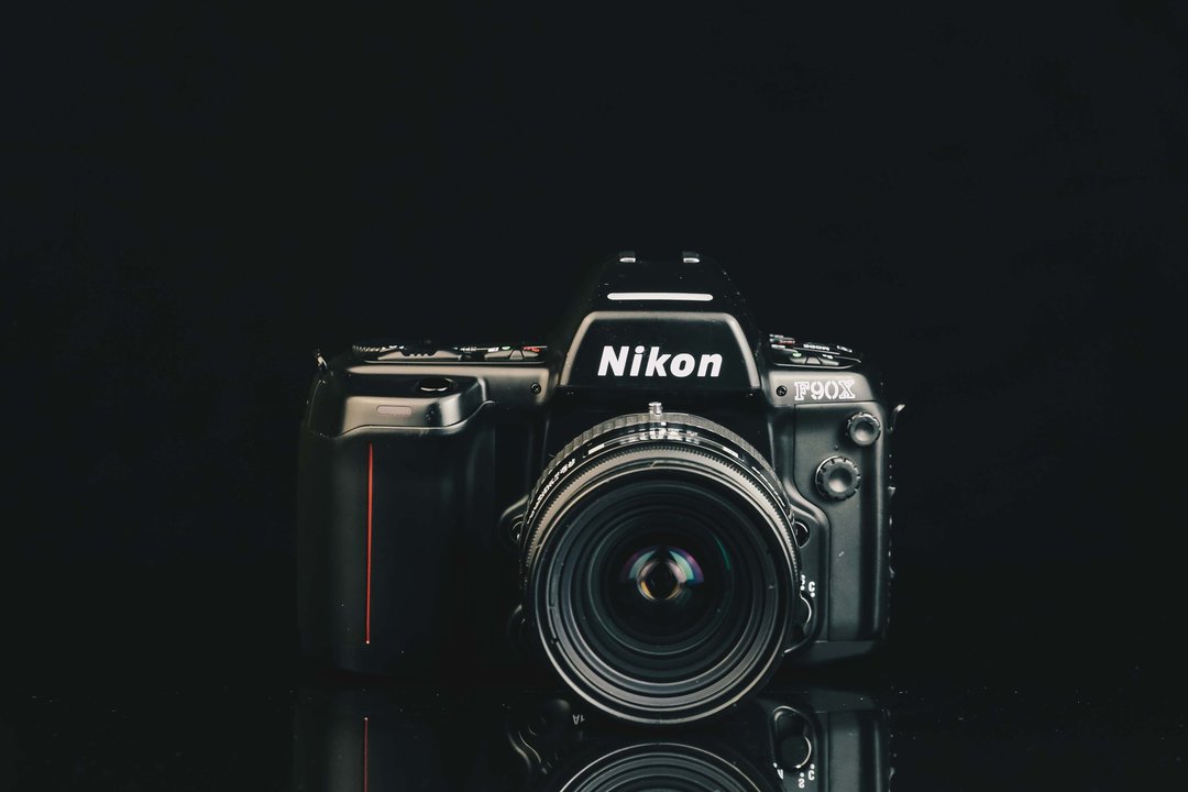 NIKON F90X+NIKKOR AF 28-85mm F=3.5-4.5 #2203 #135底片相机 - 相机 - 其他金属 黑色