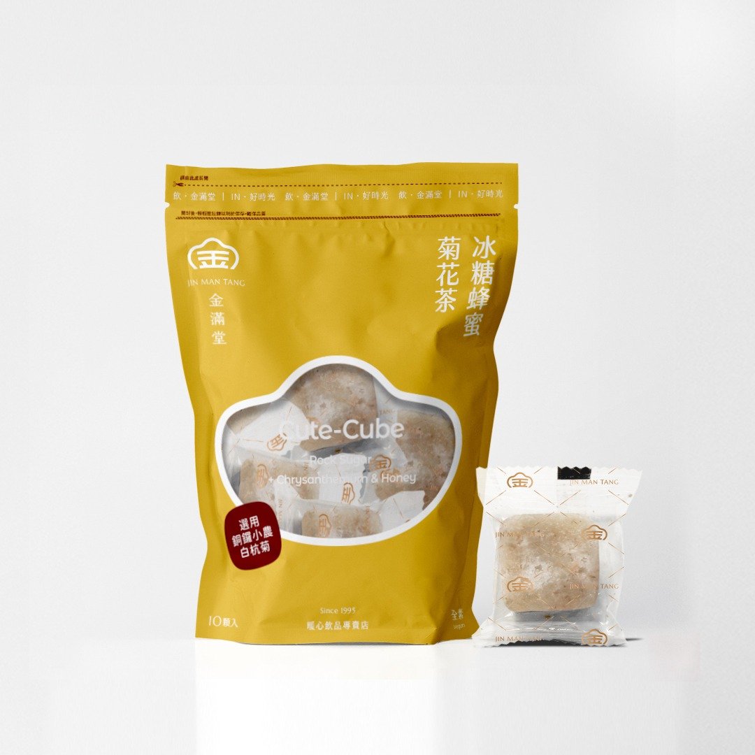 【全馆满额享包邮】cute.cube 冰糖蜂蜜菊花茶 - 茶 - 新鲜食材 卡其色