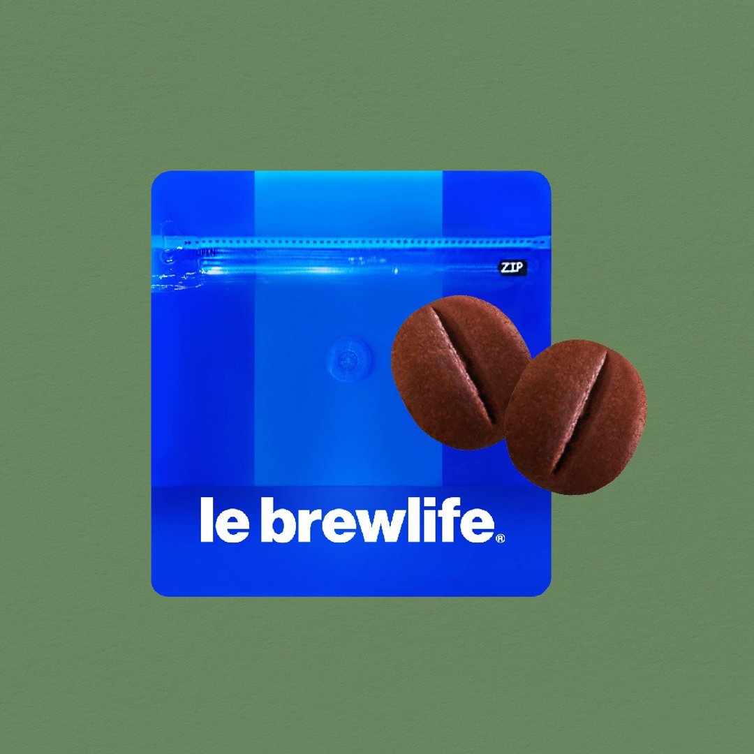 预购【le brewlife 乐步】咖啡豆豆饼干 - 和三盆法芙娜醇厚 - 零食/点心 - 新鲜食材 黑色