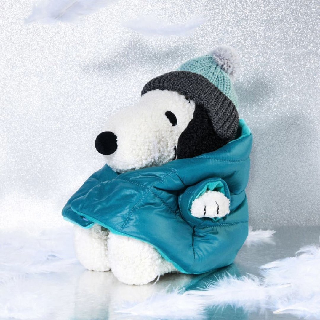 BON TON TOYS  Snoopy 史努比填充玩偶 - 羽绒衣 20cm - 玩偶/公仔 - 聚酯纤维 多色