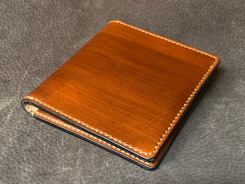 牛皮植鞣皮 手作10卡位信用卡夹 卡包 颜色可定制 免费打印英文字 - 证件套/卡套 - 真皮 多色