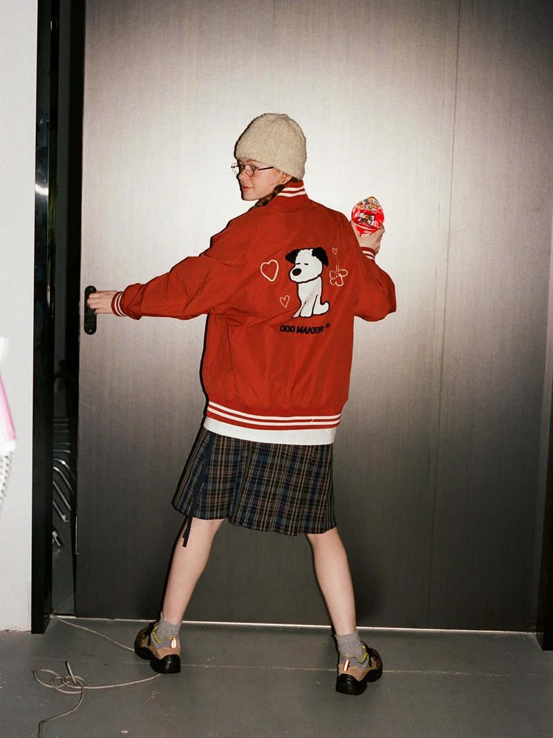 odd maker立领休闲短外套女春秋薄款宽松小个子百搭夹克上衣 - 女装上衣 - 棉．麻 