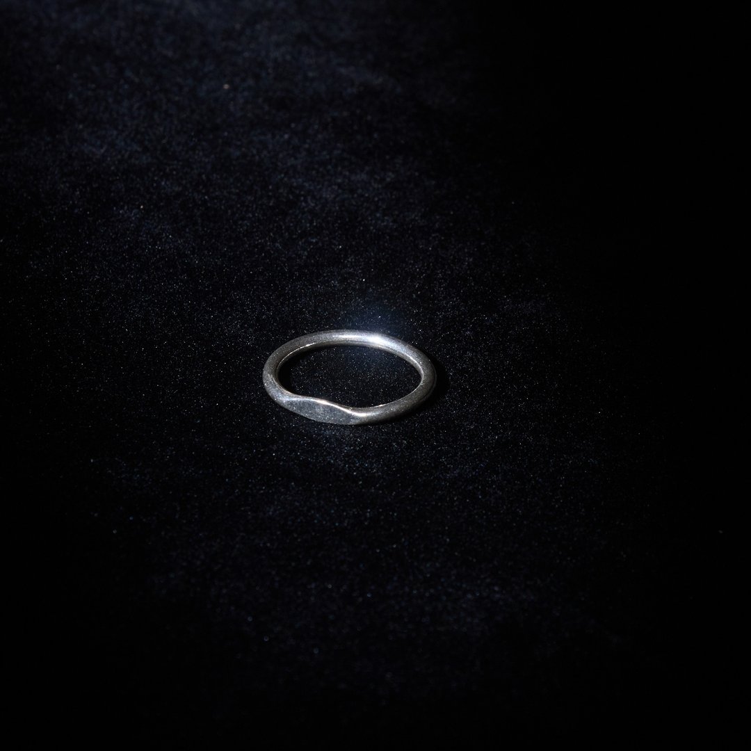 Thread Ring | 925 Sterling Silver - 戒指 - 纯银 银色