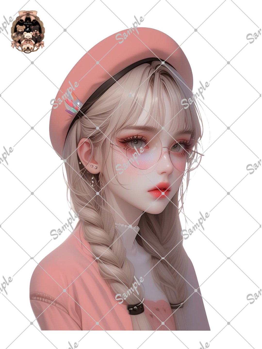 原创人物贴纸 - 贴纸 - 纸 
