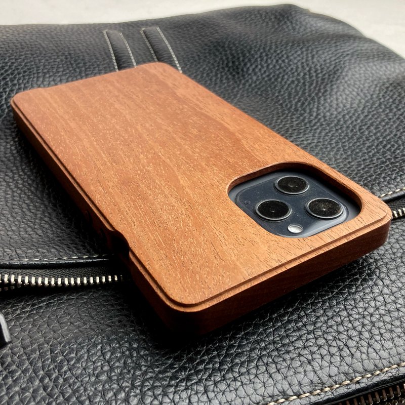 [Made to order] Achievements and secure support Wooden case for iPhone 12 pro max - 手机壳/手机套 - 木头 