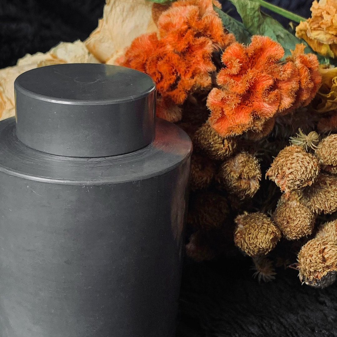 古典日式干茂号造锡制茶罐 │精湛工艺 古朴淳美 古典 雅致 老件 - 其他 - 其他金属 银色