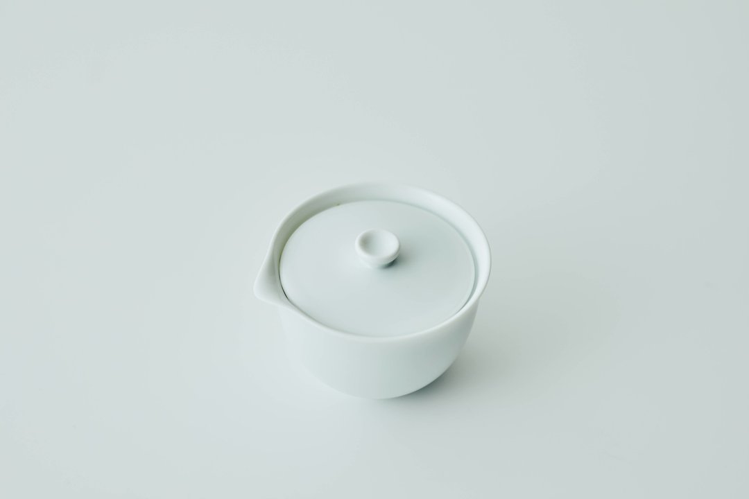 Treasure bottle teapot - 茶具/茶杯 - 瓷 白色