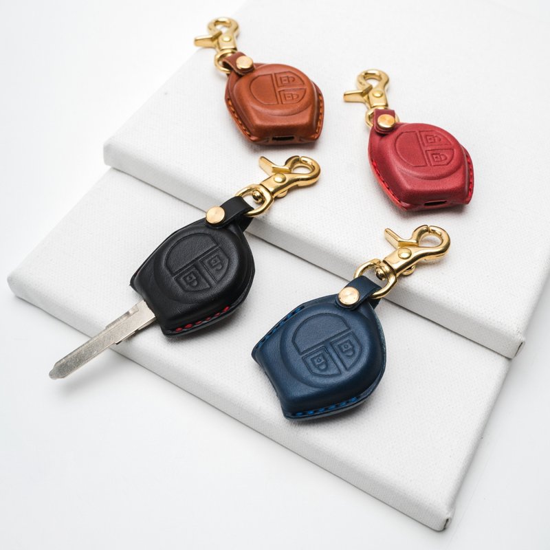 Suzuki 铃木 Swift Sx4 Jimny Ignis Vitara 钥匙皮套 汽车钥匙 - 钥匙链/钥匙包 - 真皮 