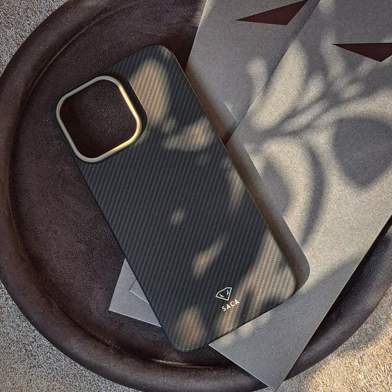 iPhone 16 Pro/ Pro Max case MAG - 手机壳/手机套 - 碳纤维 黑色