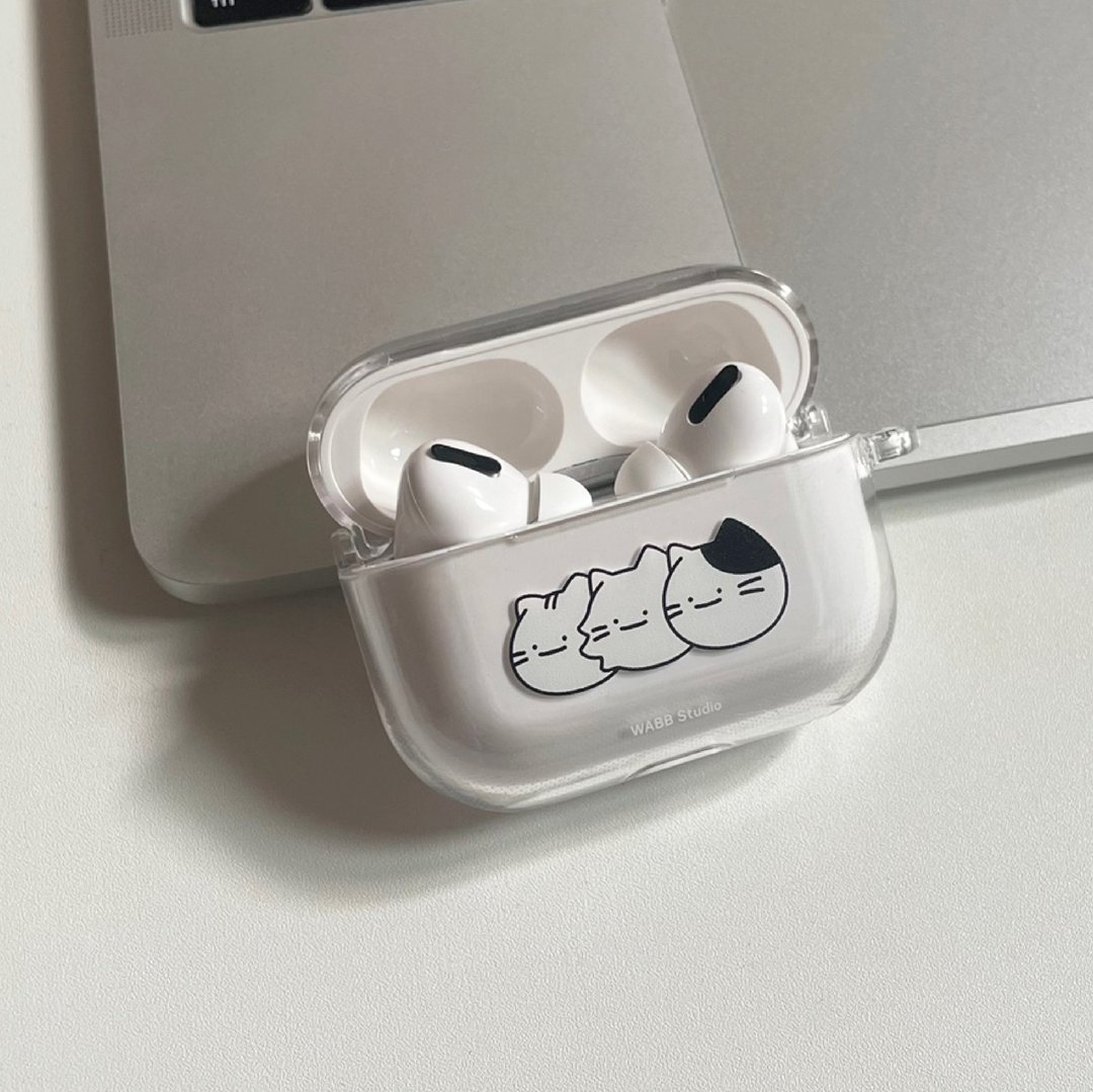 WADAO Airpods 保护套 ver.1 - 耳机收纳 - 塑料 透明