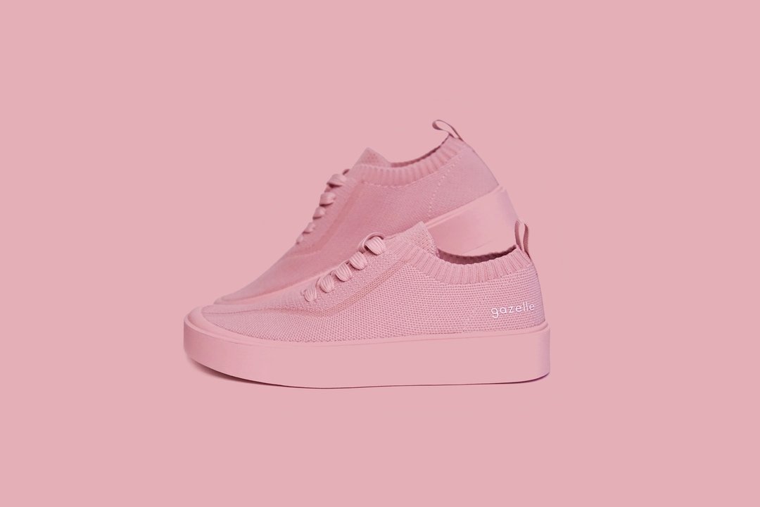 Marshmallow Eco Sneakers Sakura 棉花糖环保运动鞋樱花粉 - 女款运动鞋/球鞋 - 其他材质 紫色