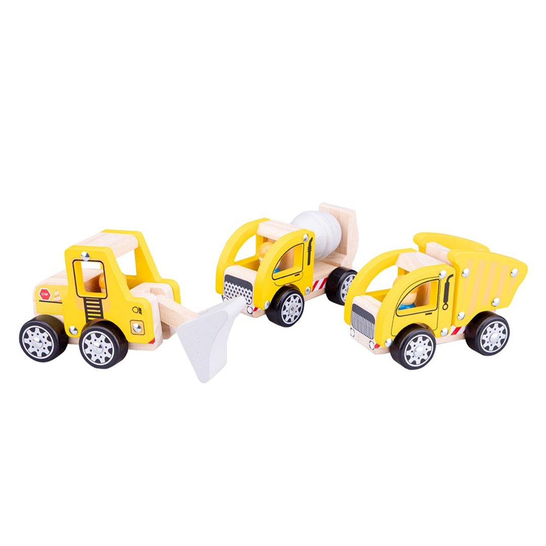 【荷兰New Classic Toys】工地车车小伙伴-11948 - 玩具/玩偶 - 木头 