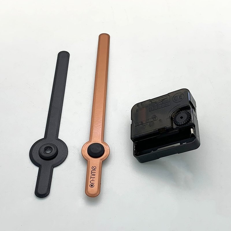 手表零件和 V2MH 时钟指针，黑，铜色 - 时钟/闹钟 - 铝合金 金色