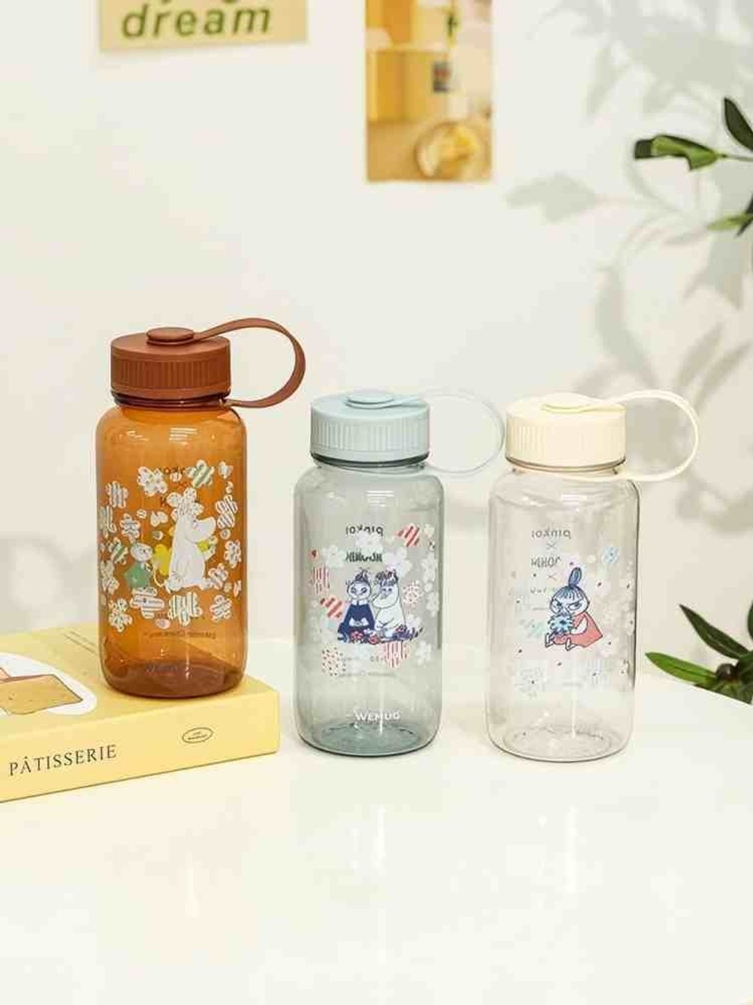 双子装Moomin 两款 限量独家 组合对杯 SOU SOU随身瓶 (一组2入) - 水瓶/水壶 - 其他材质 