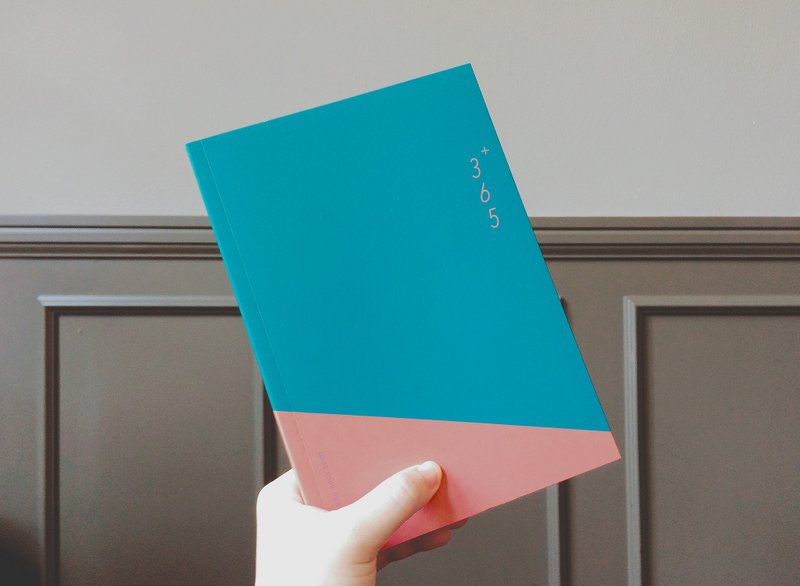 迪梦奇 365好好记Ⅶ v.1 [墨绿橘] - 笔记本/手帐 - 纸 多色