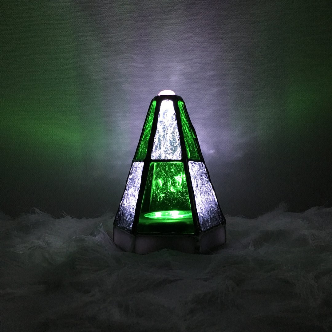 Silent Night (S) Green 2 Glass - 灯具/灯饰 - 玻璃 绿色